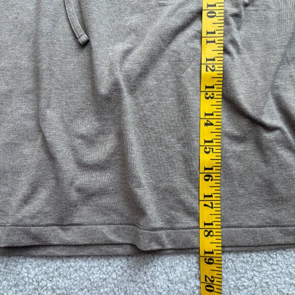 Girlfriend Collective Womens Cropped Hoodie - RESET collection - tan - large - Picture 6 of 7